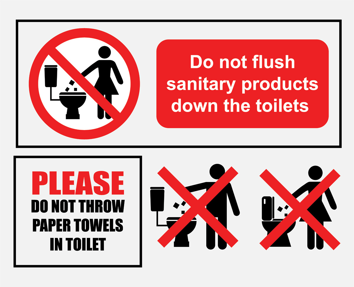 Do Not Flush Wipes 